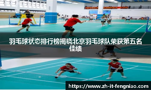 羽毛球状态排行榜揭晓北京羽毛球队荣获第五名佳绩
